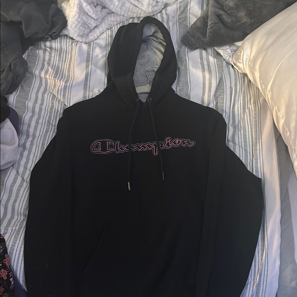 Champion Black Hoodie